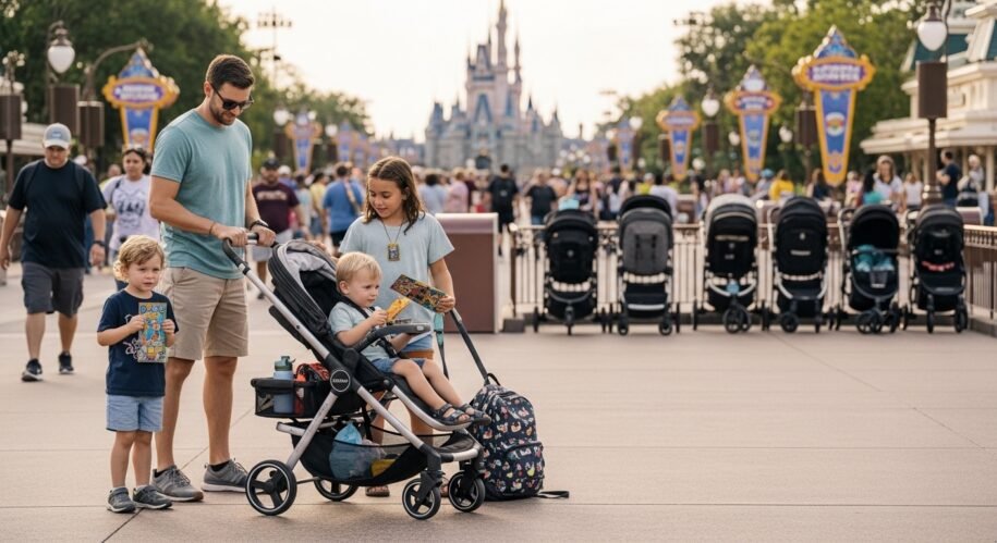 Can You Bring Your Own Stroller to Disney World? (Yeah, but there’s a bit more to it…)